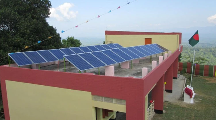Sajek- Digital School Powered By Solar PV System